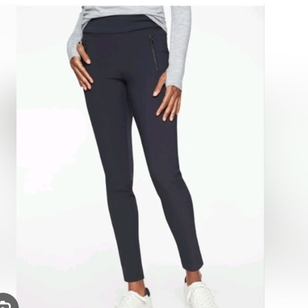 ATHLETA Headlands Hybrid Pant Size 2 Black O82
